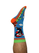 Chaussettes colorés par paire ou à l'unique marque français avec design en collaboration avec des artistes par Quanailles sur meanwhile boutique